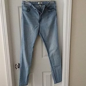 Crop jeans